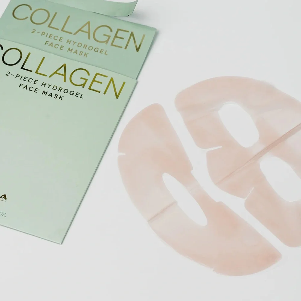 Karuna Skin Collagen Hydrogel two (2) Face Masks calms, boosts hydration +more